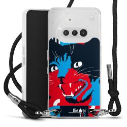 Carry Case Stoff schwarz/silber