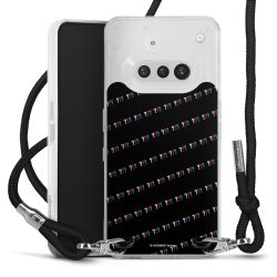 Carry Case Stoff schwarz/silber