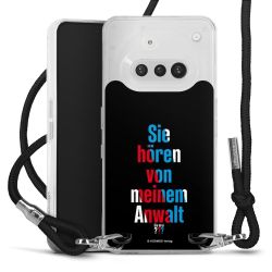 Carry Case Stoff schwarz/silber