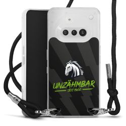 Carry Case Stoff schwarz/silber