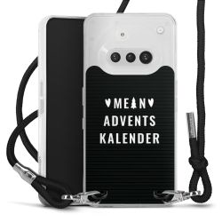 Carry Case Stoff schwarz/silber