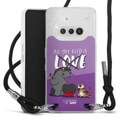 Carry Case Stoff schwarz/silber