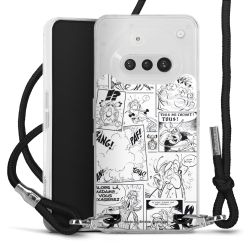 Carry Case Stoff schwarz/silber