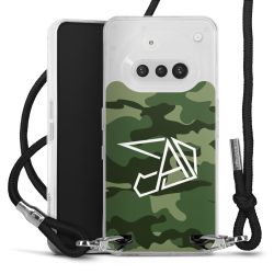 Carry Case Stoff schwarz/silber