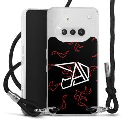 Carry Case Stoff schwarz/silber