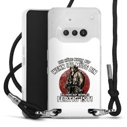 Carry Case Stoff schwarz/silber