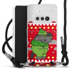 Carry Case Stoff schwarz/silber