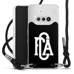 Carry Case Stoff schwarz/silber