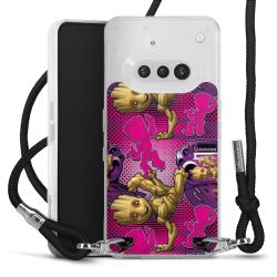 Carry Case Fabric black/silver