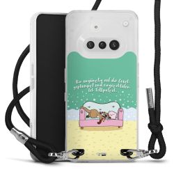 Carry Case Stoff schwarz/silber