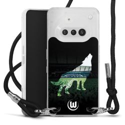 Carry Case Stoff schwarz/silber