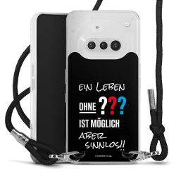 Carry Case Stoff schwarz/silber