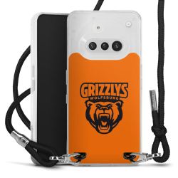 Carry Case Stoff schwarz/silber