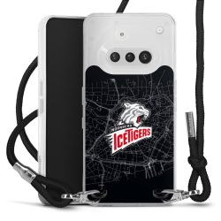 Carry Case Stoff schwarz/silber