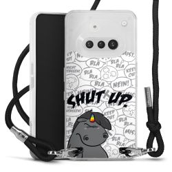 Carry Case Stoff schwarz/silber