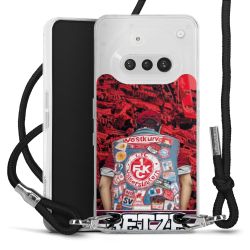 Carry Case Stoff schwarz/silber