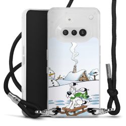 Carry Case Stoff schwarz/silber