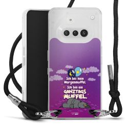 Carry Case Stoff schwarz/silber