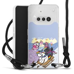 Carry Case Stoff schwarz/silber