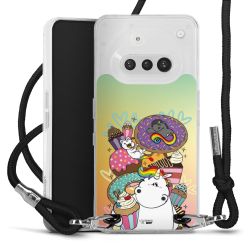 Carry Case Stoff schwarz/silber