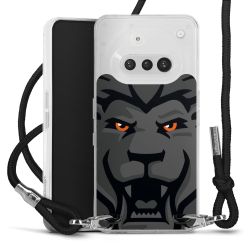 Carry Case Stoff schwarz/silber