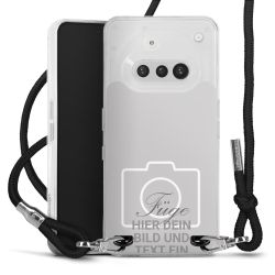 Carry Case Stoff schwarz/silber