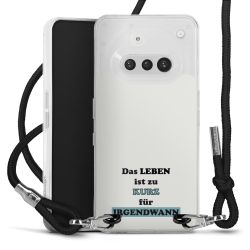 Carry Case Stoff schwarz/silber