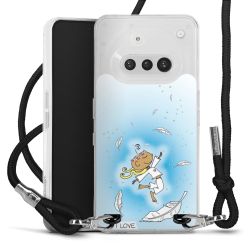 Carry Case Stoff schwarz/silber