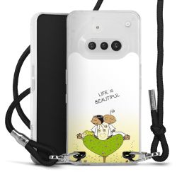 Carry Case Stoff schwarz/silber