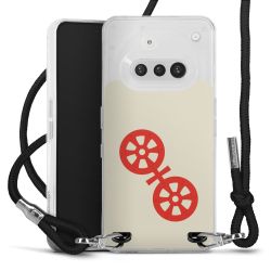 Carry Case Stoff schwarz/silber