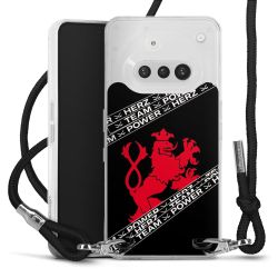 Carry Case Stoff schwarz/silber