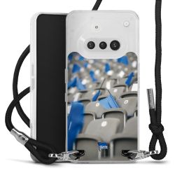 Carry Case Stoff schwarz/silber