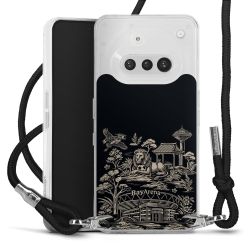 Carry Case Stoff schwarz/silber