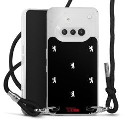 Carry Case Stoff schwarz/silber