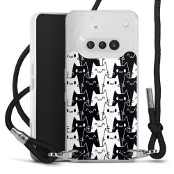 Carry Case Stoff schwarz/silber