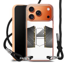 Carry Case Stoff schwarz/silber