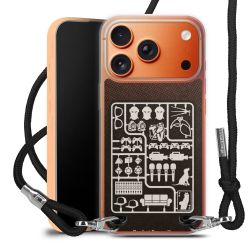 Carry Case Stoff schwarz/silber