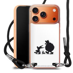 Carry Case Stoff schwarz/silber