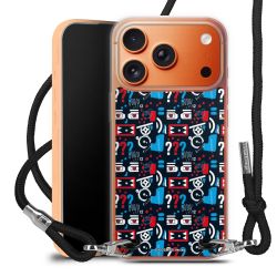 Carry Case Stoff schwarz/silber