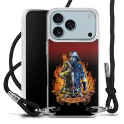 Carry Case Stoff schwarz/silber