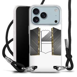 Carry Case Stoff schwarz/silber