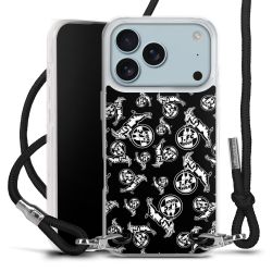 Carry Case Stoff schwarz/silber