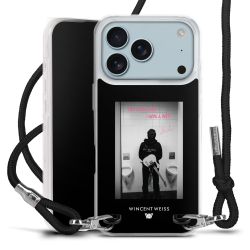 Carry Case Stoff schwarz/silber