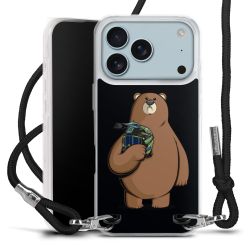 Carry Case Stoff schwarz/silber