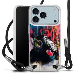 Carry Case Fabric black/silver