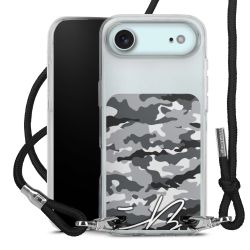 Carry Case Stoff schwarz/silber