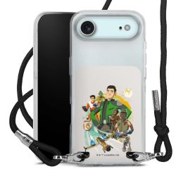 Carry Case Stoff schwarz/silber