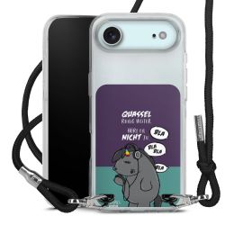 Carry Case Stoff schwarz/silber