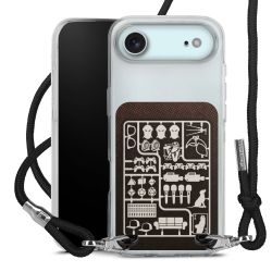 Carry Case Stoff schwarz/silber