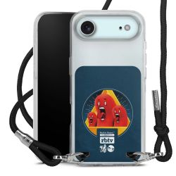 Carry Case Stoff schwarz/silber